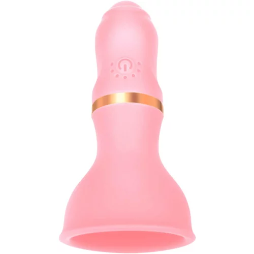 Sunfo - vibracijski stimulator bradavičk za polnjenje (roza)