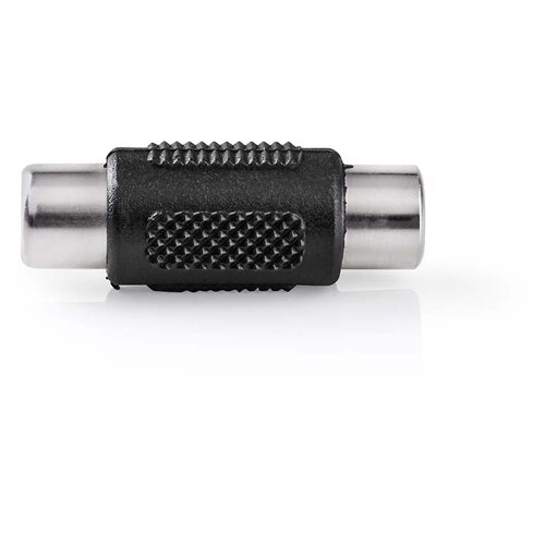 Nedis Monofonski avdio adapter RCA ženski na ženski stabilna povezava, Črna, (5000218682) Cene
