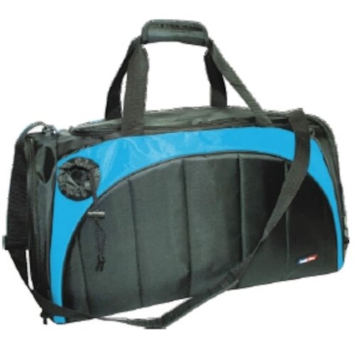 Semiline Muška putna torba 4087-4 siva | svijetlo plavo Slike