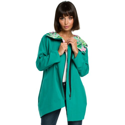 BeWear Ženski džemper B091 crni zelena Cene
