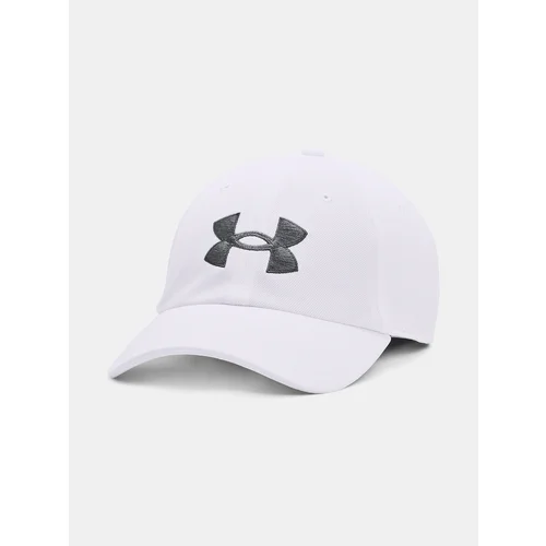 Under Armour Cap Blitzing Adj Hat-WHT - Men's