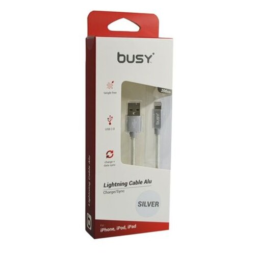 Busy kabl pleteni lighting 2m Slike