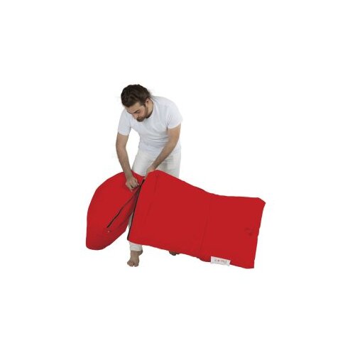 Atelier Del Sofa lazy bag Siesta Sofa Bed Pouf Red Cene