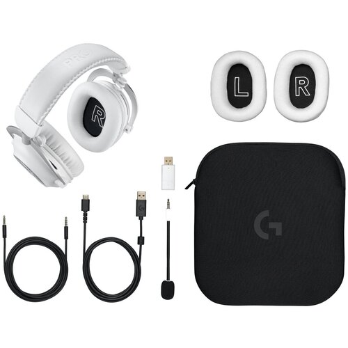Logitech G 981-001269 headphones /headset Wireless Head-band Gaming Bluetooth White Cijene