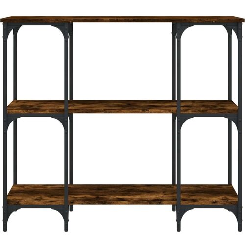  Konzolni stol boja hrasta 102x35x90 cm od konstruiranog drva Slike