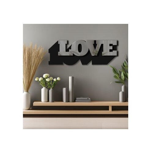 WALLXPERT Ogledalo Ozgl515, 70x25 cm, Sivo Cijene