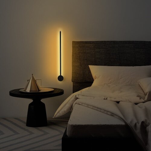 Opviq lights Crna LED zidna lampa &amp;oslash; 7 cm Sword &amp;ndash; Slike