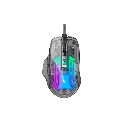 Havit USB Miš MS1011SE Transparent Crna Cene