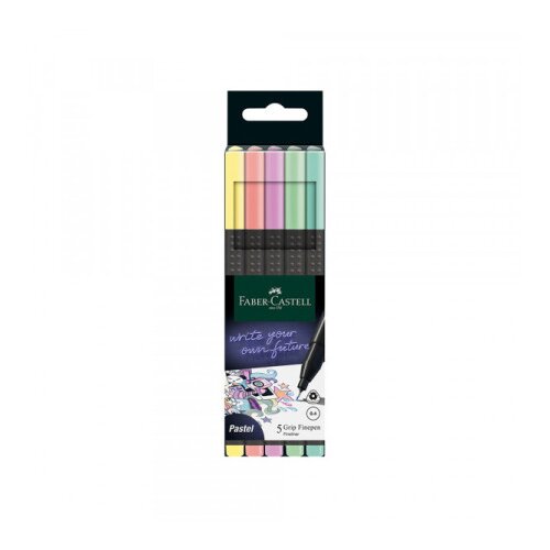 Faber Faber-Castell: Set flomastera 0,4mm 5 kom Cene