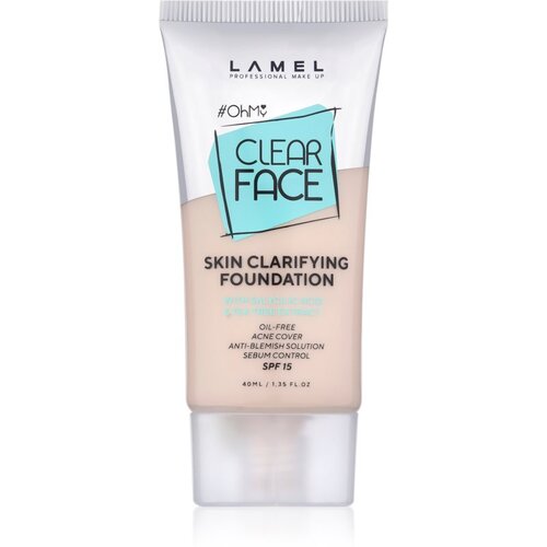 LAMEL OhMy Clear Face puder s visokim prekrivanjem za problematičnu i masnu kožu nijansa 402 40 ml Cijene