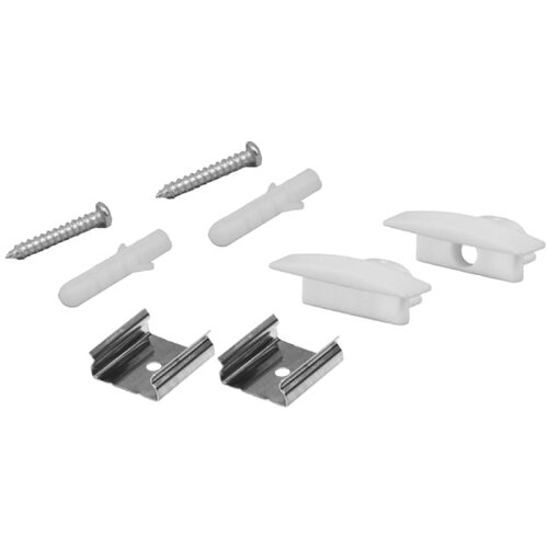  set aluminijumski profil za led trake 1m 24.7x7 Slike