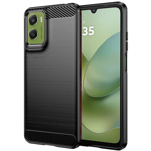 Techsuit Carbon Silicone maska za Motorola Moto G06 / Moto G06 Power &ndash; crna Cijene