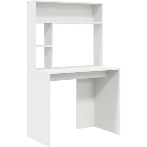 VidaXL Stol s policom Bijelo 91 x 50 x 149 cm Konstruirano drvo Slike