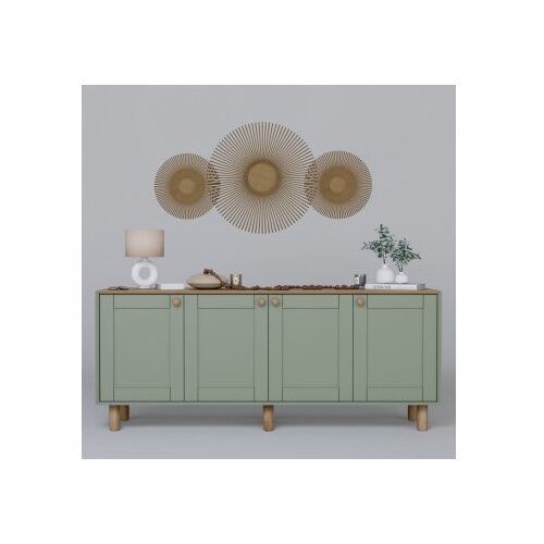 Hanah home Konzolni sto Bohemian 1600-82, 180x75x40 cm, Maslina Slike