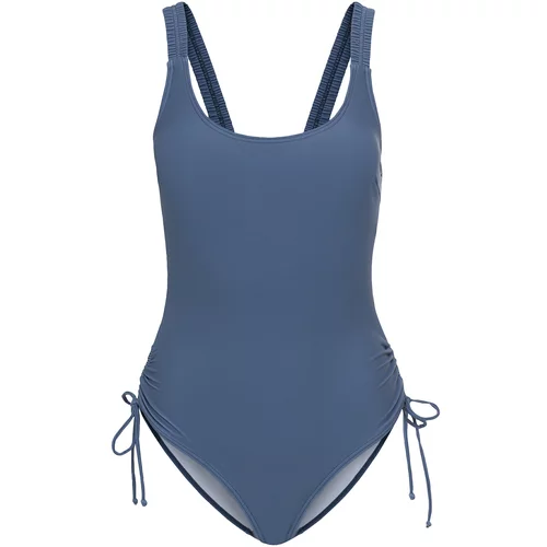LSCN by LASCANA Jednodijelni kupaći kostim 'Gina' mornarsko plava / golublje plava
