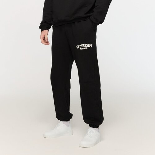 GymBeam Varsity Sweatpants Black XXL Cene