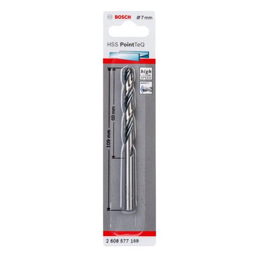 Bosch burgiјa za metal hss 7 mm pointtec Slike