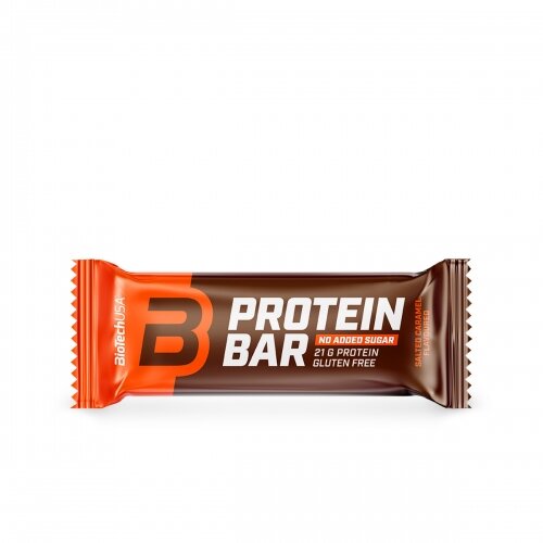 Biotechusa protein bar slana karamela 70g Slike