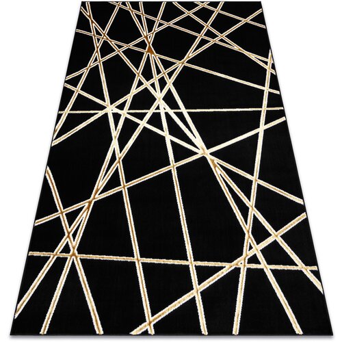 RugsX Preproge Preproga ALLURE 1964 Geometric - strukturna, elega 140x190 cm Črna Cene