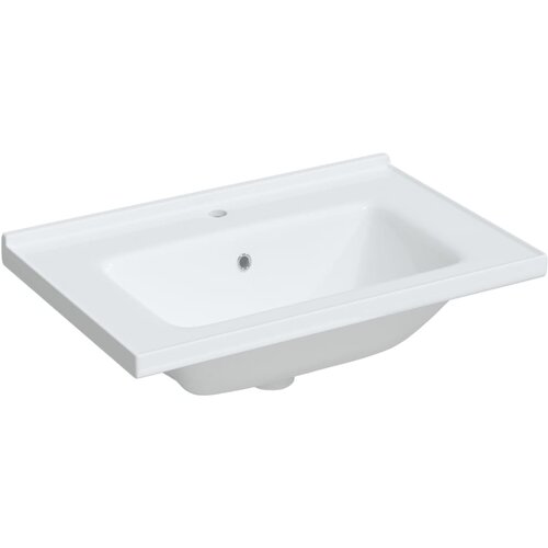 Maison Chic Kopalniški Umivalnik - Kopalna umivalnik - Lavabo bel 71x48x19,5 cm pravokoten keramičen, (21684530) Cene