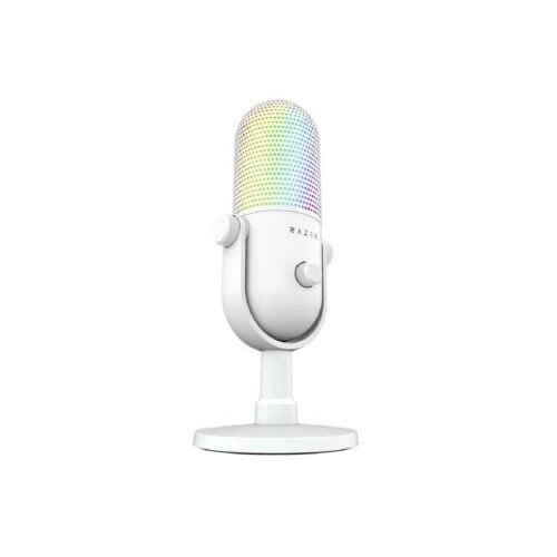 Razer mikrofon seiren V3 chroma - rgb usb mic - white edition - frml Cene