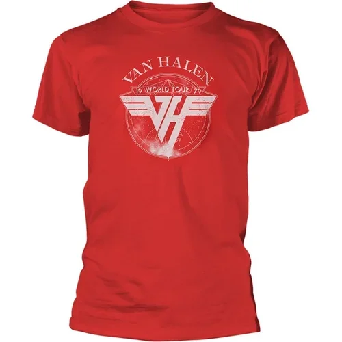 Van Halen Košulja 1979 Tour Red XL