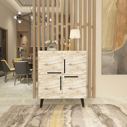 Hanah home komoda makro - efes efes marbleblack console Cene