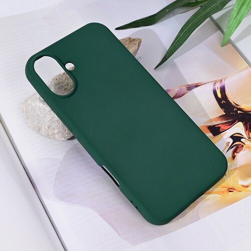 Teracell torbica soft velvet za iphone 16 plus 6.7 tamno zelena Cene