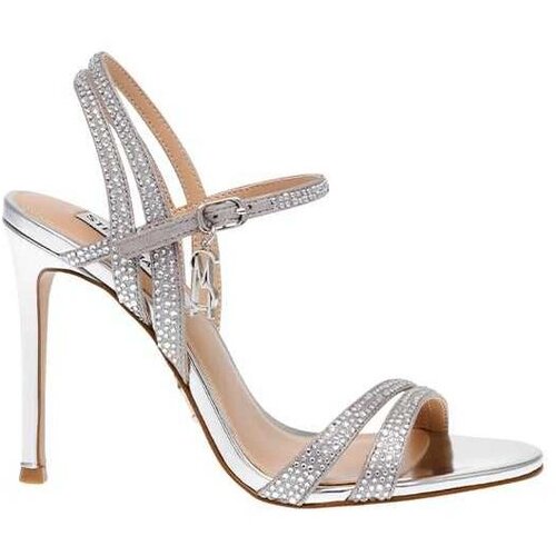 Steve Madden ženske  srebrne sandale na štiklu SMSURREALIST-751 Cene