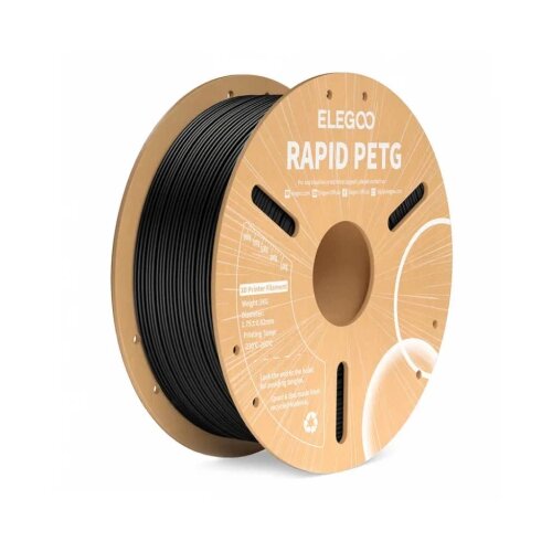 Elegoo rapid petg filament 1.75mm 1kg - black Cene