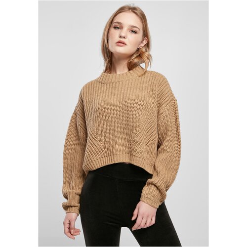 UC Curvy Ladies Wide Oversize Sweater unionbeige Slike
