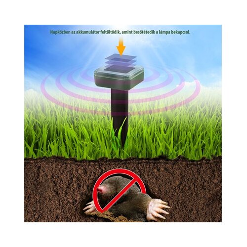 Garden of Eden solarni ultrazvočni odganjalec krtov 400-500 m² Cene