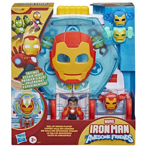 Hasbro Marvel Iron Man i njegovi čudesni prijatelji - Hall of Armor igraći set - Slike