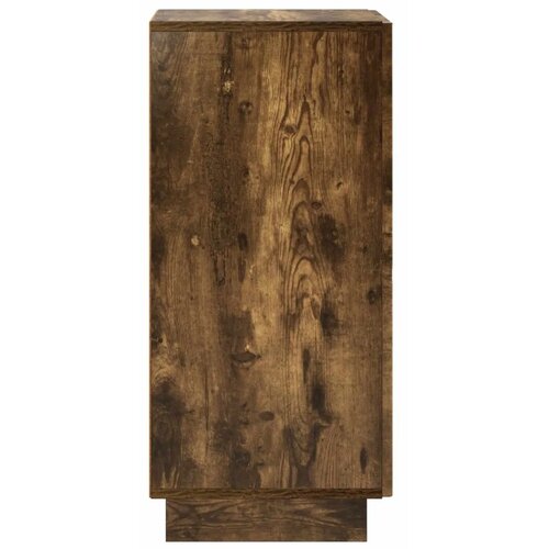  Komoda Dimljeni hrast 33 5 x 34 5 x 75 cm Konstruirano drvo - Dimljeni hrast Slike