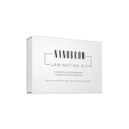 Nanobrow Lamination Kit set za oblikovanje obrvi Slike