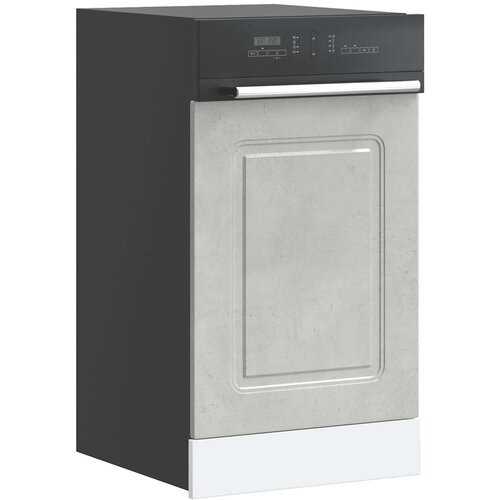  Ploča za perilicu posuđa Kalmar 45x1,5x57 cm konstruirano drvo Siva Slike