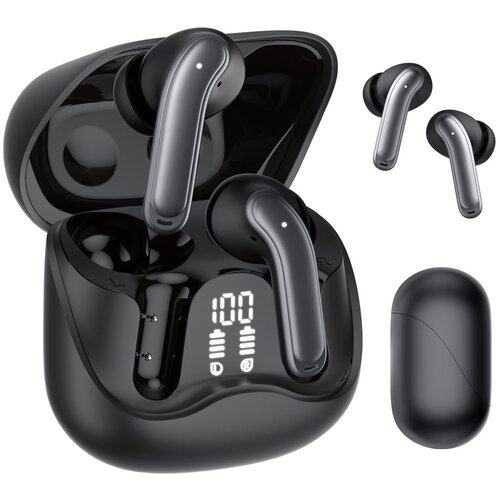 Audiocore wireless headphones, hybrid ANC, ENC, 6 microphones, charging case, Tuya, AC591 PRO Slike