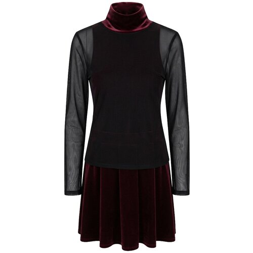 Pennyblack Kratke obleke pbptacito-002 Bordo Slike
