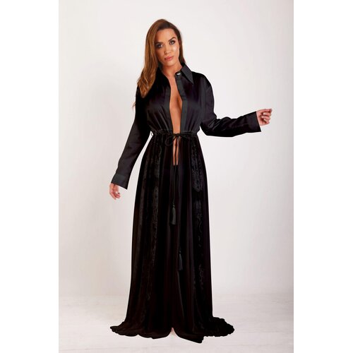 DEVI COLLECTION Ženski kaftan crni Cene