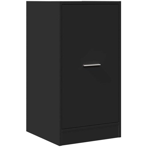 VidaXL Ormarić za lijekove crni 40x41x77,5 cm konstruirano drvo Slike