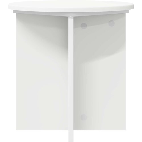  Stalak za biljke 2 pcs Bijela &amp;Oslash;40 x 40 cm Konstruirano drvo Slike
