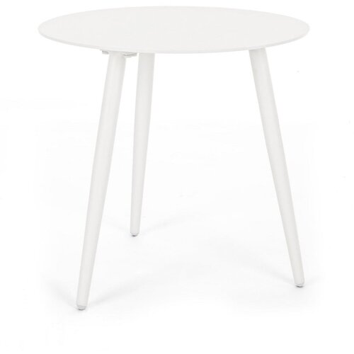 BIZZOTTO Okrugao vrtni stolić aluminijski ø 50 cm Ridley – Cijene