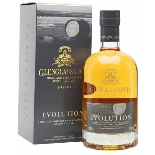 GlenGlassaugh Evolution Single Malt Whisky 50% viski Slike