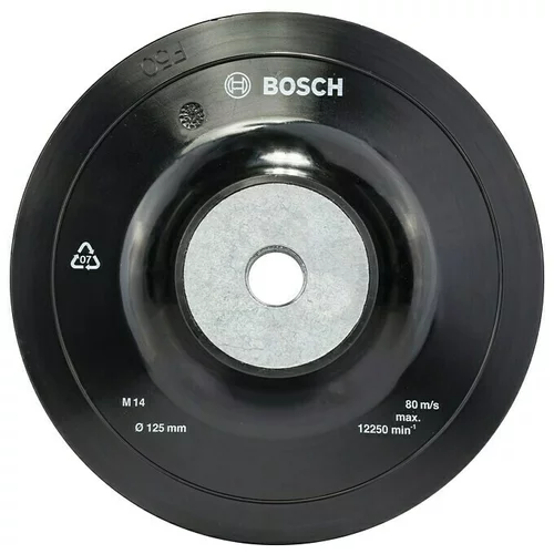 Bosch Pričvrsna ploča za brusni papir (Promjer: 125 mm, M14 navoj)