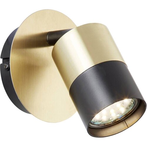 Brilliant Maribel 81010/78 zidni reflektor GU10 3.5 W LED mjedena, crna Slike