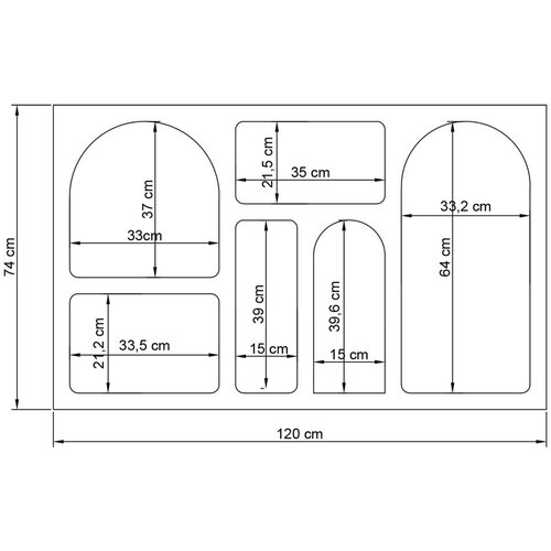 Kalune Design liva white console Slike
