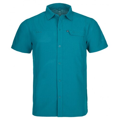 Kilpi BOMBAY-M men's outdoor shirt turquoise Cene