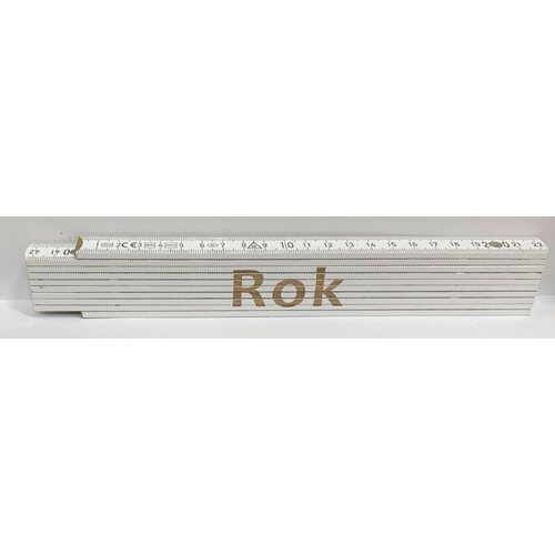 HEKA Zložljiv meter Heka (napis: Rok, bele barve, 2 m) Cene