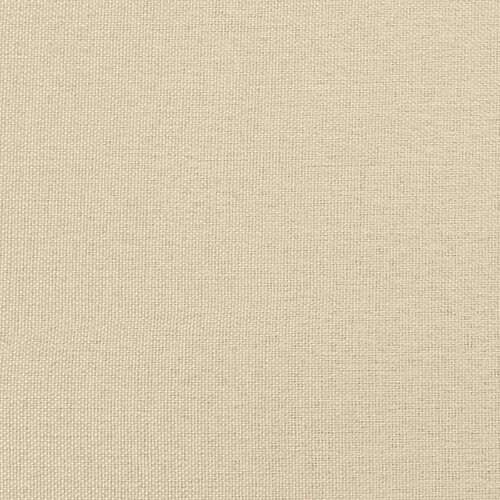 vidaXL Kavč trosed z blazinami krem 180 cm blago, (20925737) Cene