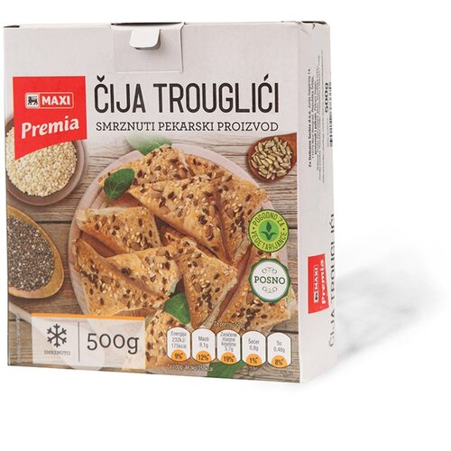Maxi Smrznuti cija trouglici Premia 500g Cene
